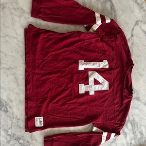 Gap Kids Red Long Sleeve Numbered Shirt